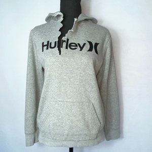 Hurley Hoodie Cut Ripped Neck Size Large (14/16)